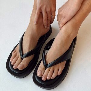 Princess Polly Halsey Platform Sandals